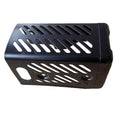 EX20 Black Muffler Cover for Lawn Mower (Compatible with Standard Sizes)