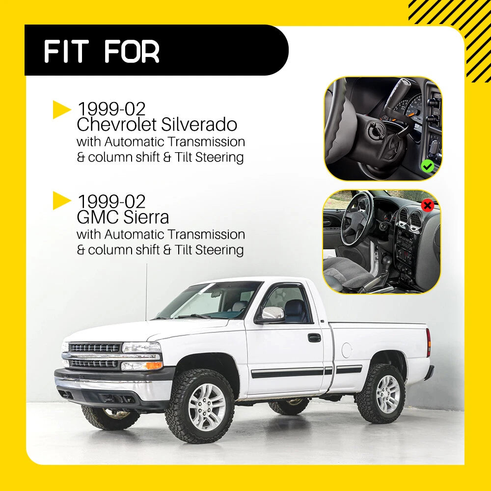 Steering Column Cover Shroud for Silverado Sierra (1999-2002)
