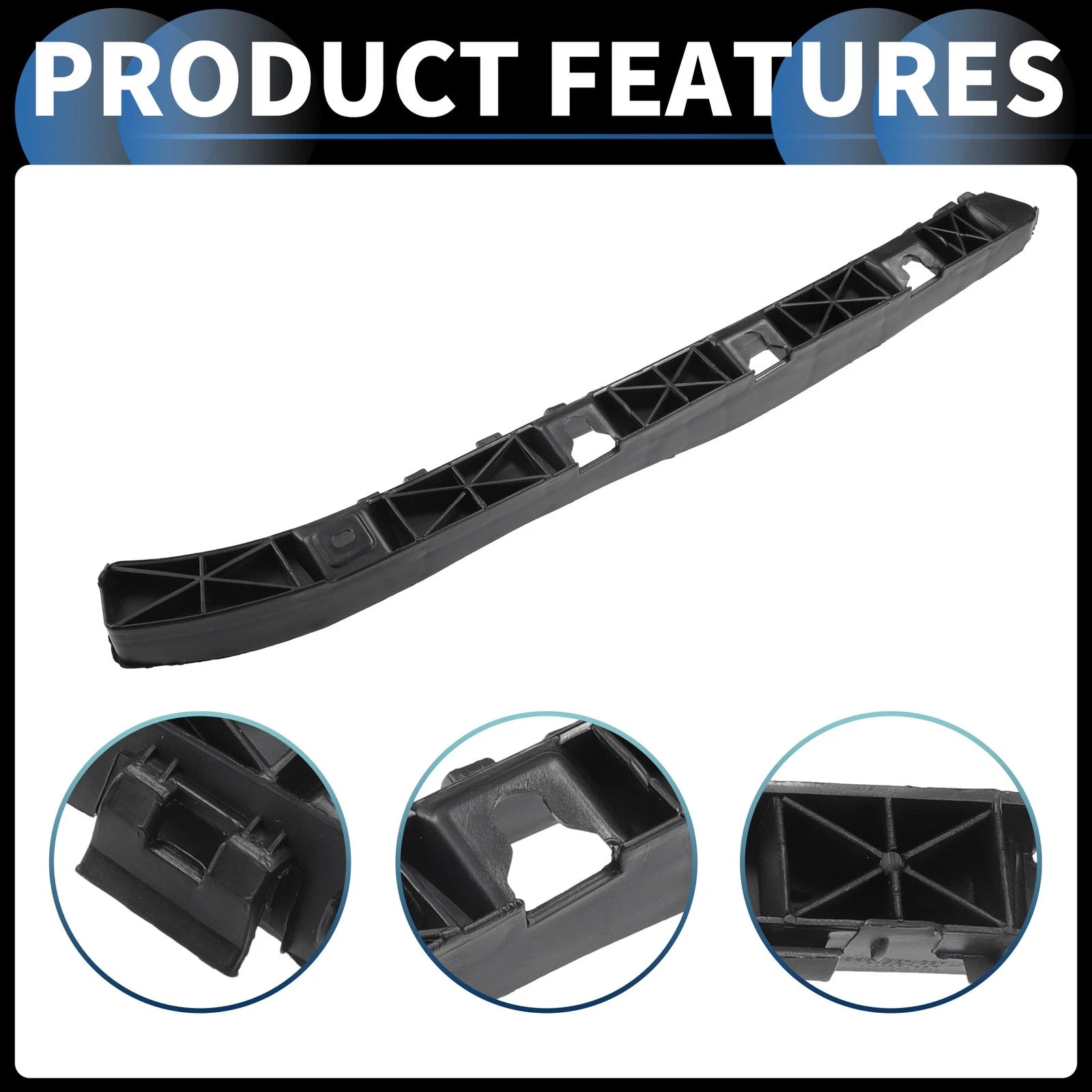 1pc Left Rear Bumper Retainer Bracket No. 866133X000 for Hyundai Elantra (2011–2016)
