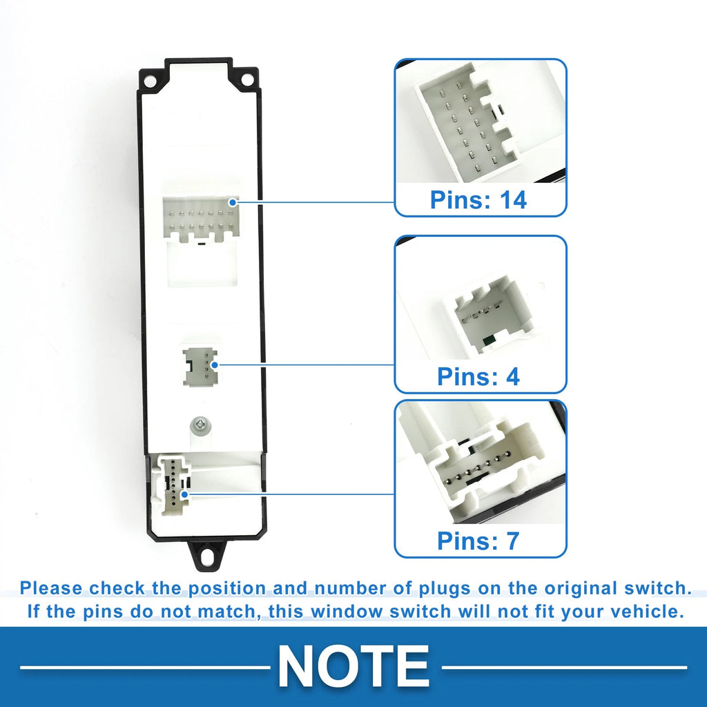Power Window Switch for Mazda 6 (No.GS3L66350)
