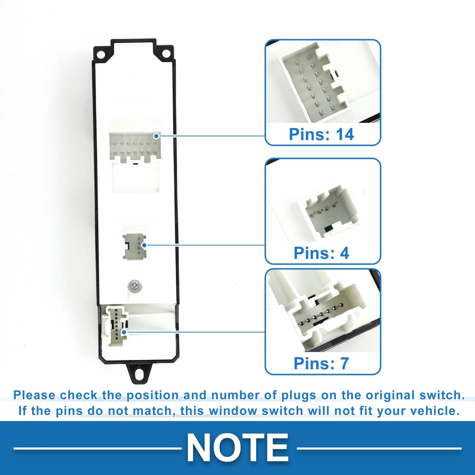 Power Window Switch for Mazda 6 (No.GS3L66350)