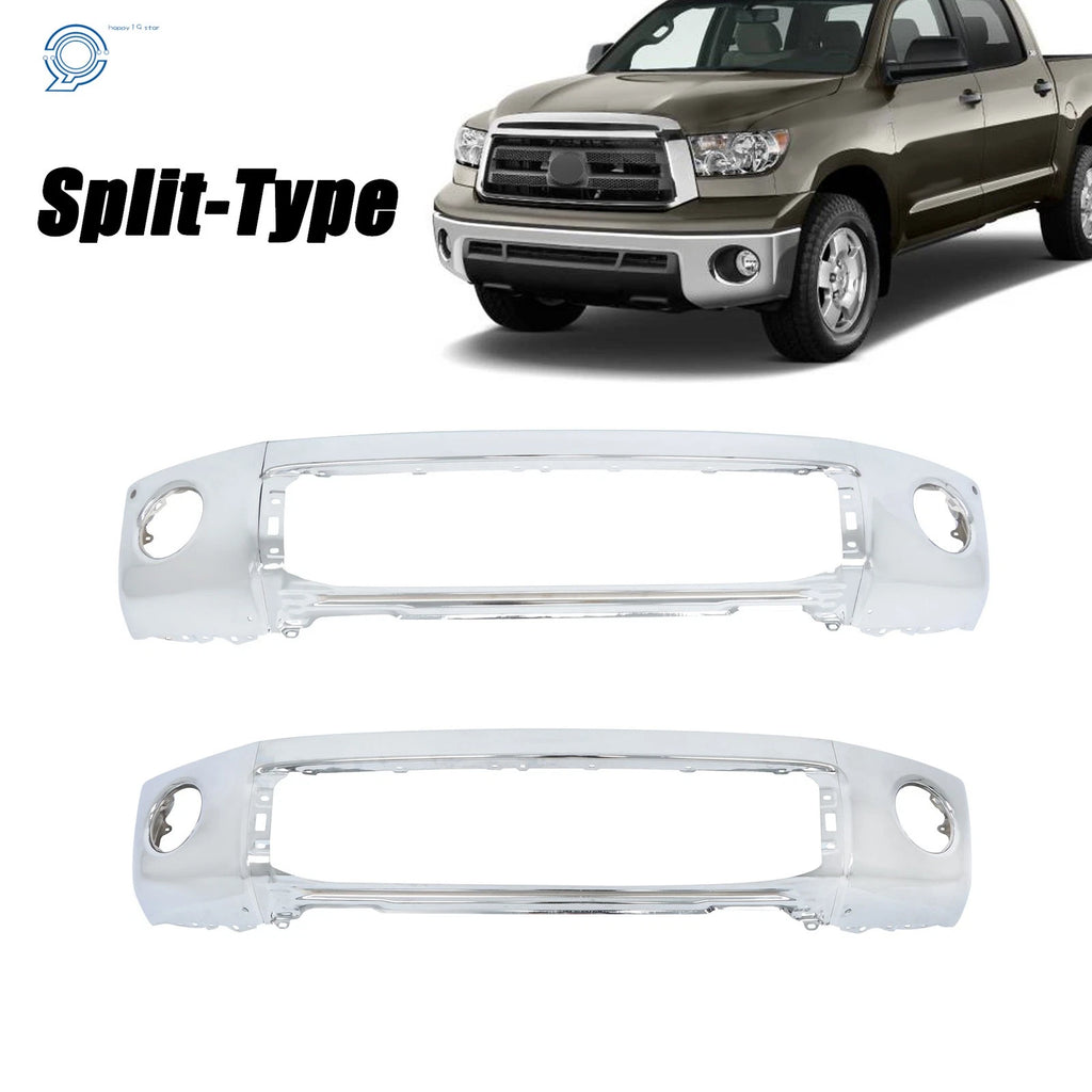 Front Bumper Steel for Toyota Tundra (2007–2013) Chrome