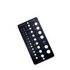 Stainless Steel Drill Bit Gauge for Workshop (Metric to Imperial)