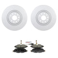Set of 4 Bosch Quietcast Ceramic Disc Brake Pads for Audi A3 Quattro (2006–2013)