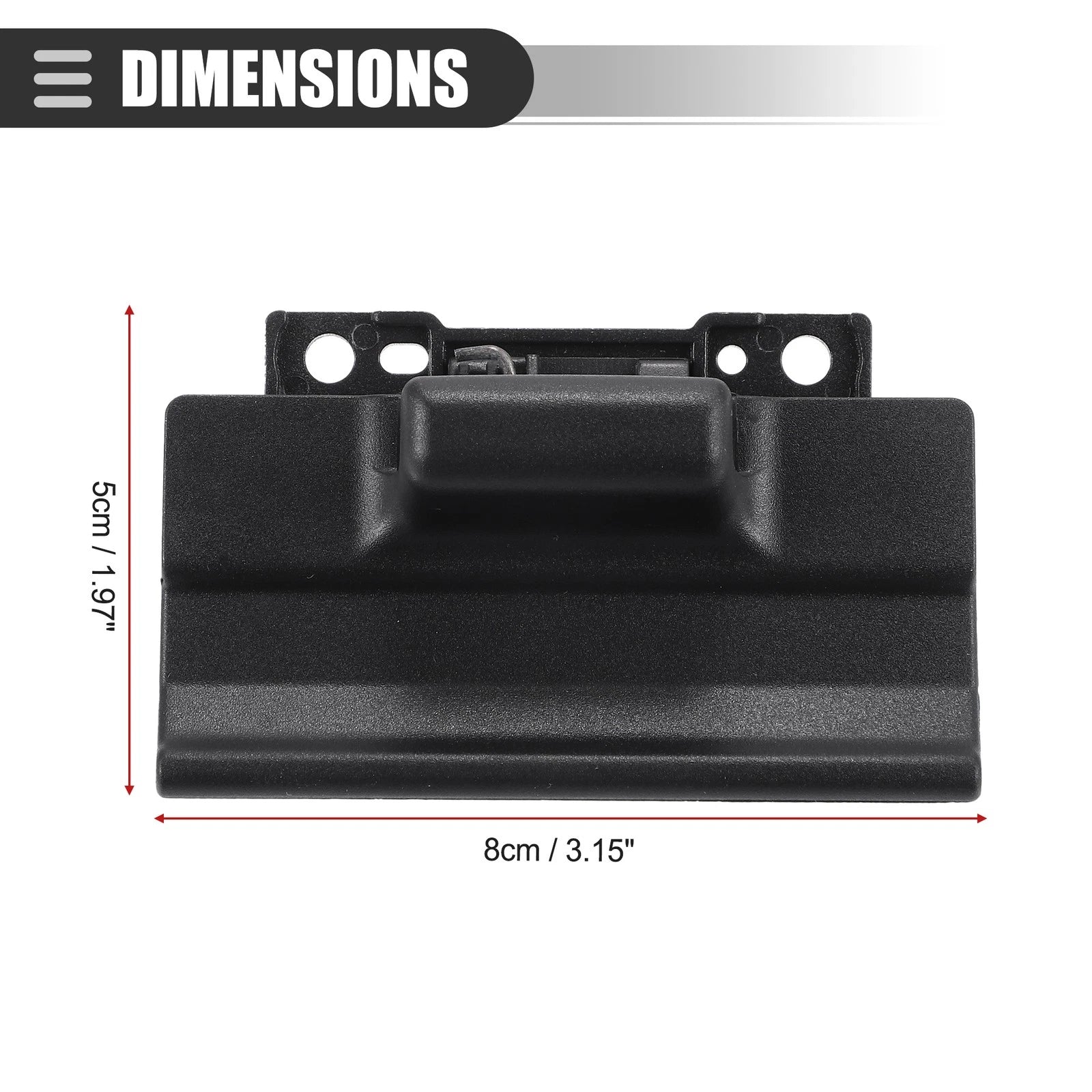Set of 1 Center Console Lid Door Lock Lever 58971-0C040 for Toyota Tacoma (2015–2022)