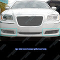 Fog Light Cover for Chrysler 300C (2011–2014) Stainless Chrome Mesh Grille