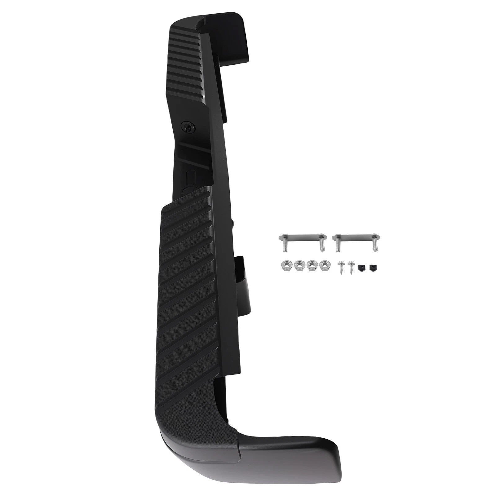Black Steel Rear Bumper for Ford F-150 (2009–2014)