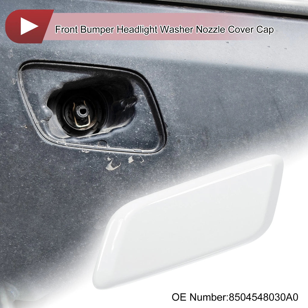 Front Left Washer Nozzle Cover Cap for Lexus RX350 (2012–2014) White