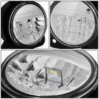 Chrome Housing Full LED Fog Light Lamp Assembly for Volvo VNR 300 400 640 (2018–2020)