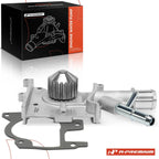 Engine Water Pump for Ford Focus (2000–2004) L4 2.0L Aluminum Housing