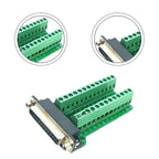 Terminal Block Adapter for DB25 Female Connector 25 Pin