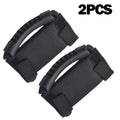 2X Adjustable Grab Handle for ATV UTV Roll Cages (Black)