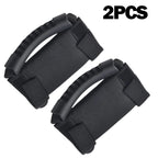2X Adjustable Grab Handle for ATV UTV Roll Cages (Black)
