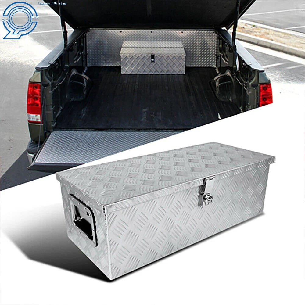 Aluminum Tool Box for Truck Pickup (30"x13"x10")