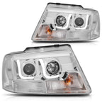 Projector Headlights for Jeep Grand Cherokee (2014–2016) Chrome Housing