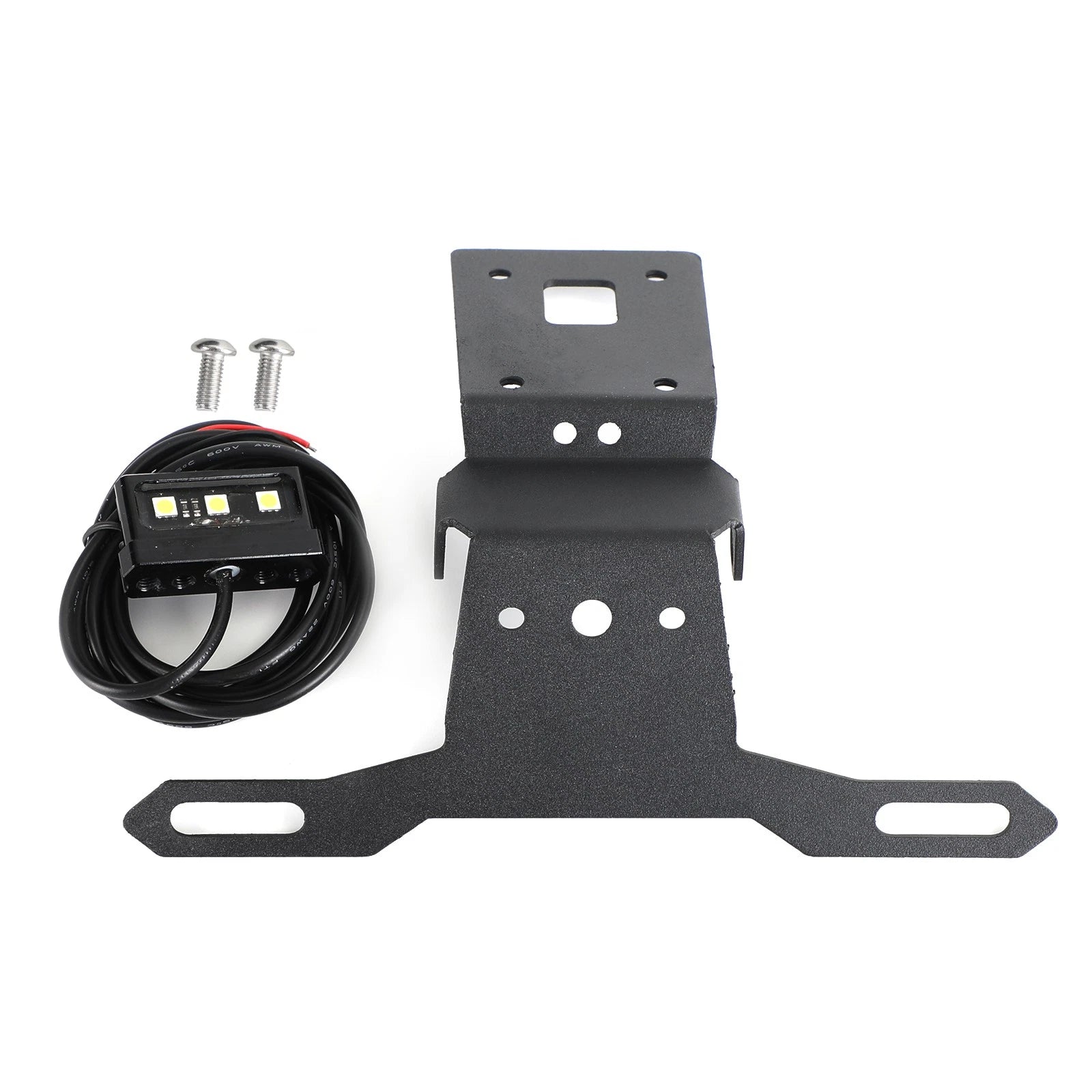 License Plate Holder Frame Bracket for Kawasaki ZX-6R (2019–2021)