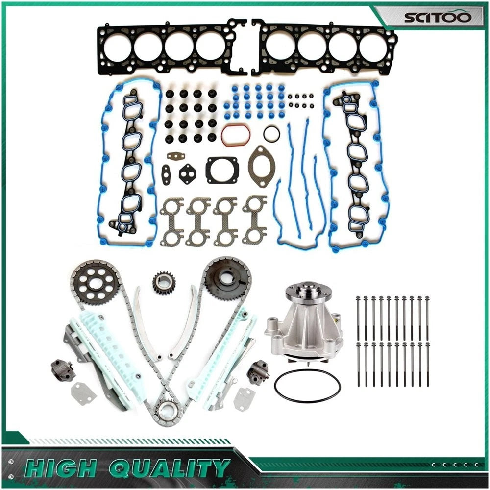 Timing Chain Kit & Head Gasket Bolts Set for Ford Mustang GT (1999)