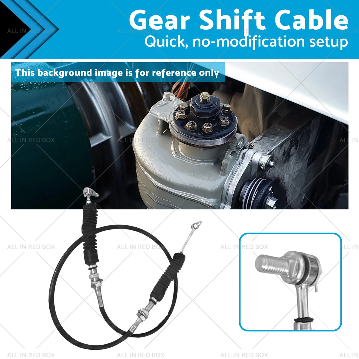 Gear Shift Cable for Polaris Ranger XP 900 XP 1000 570 (2013–2021) 7081883 7082474