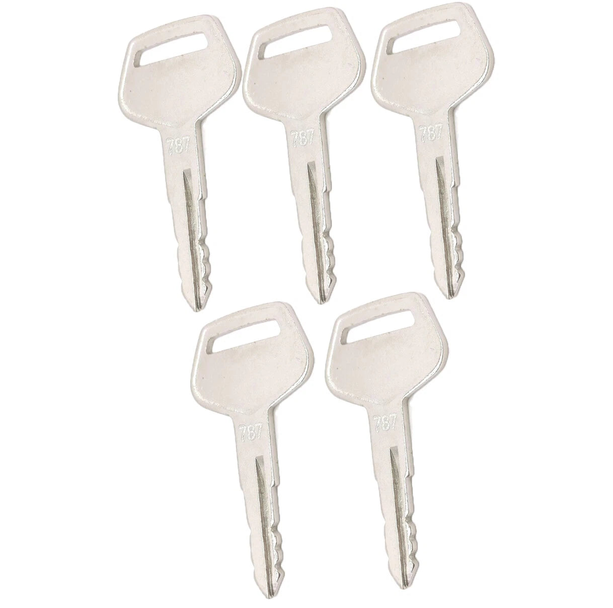 5X Keys 787 for Komatsu Equipment (Heavy Equipment)