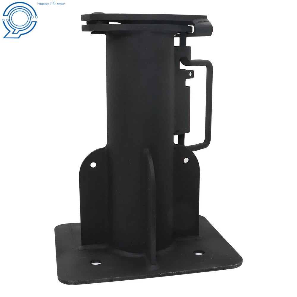 15" Fifth Wheel Adapter Hitch for Camper RV Trailer to Gooseneck Ball