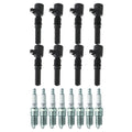 Set of 8 Ignition Coils & NGK V-Power Spark Plugs for DeVille F-150 Mustang V8