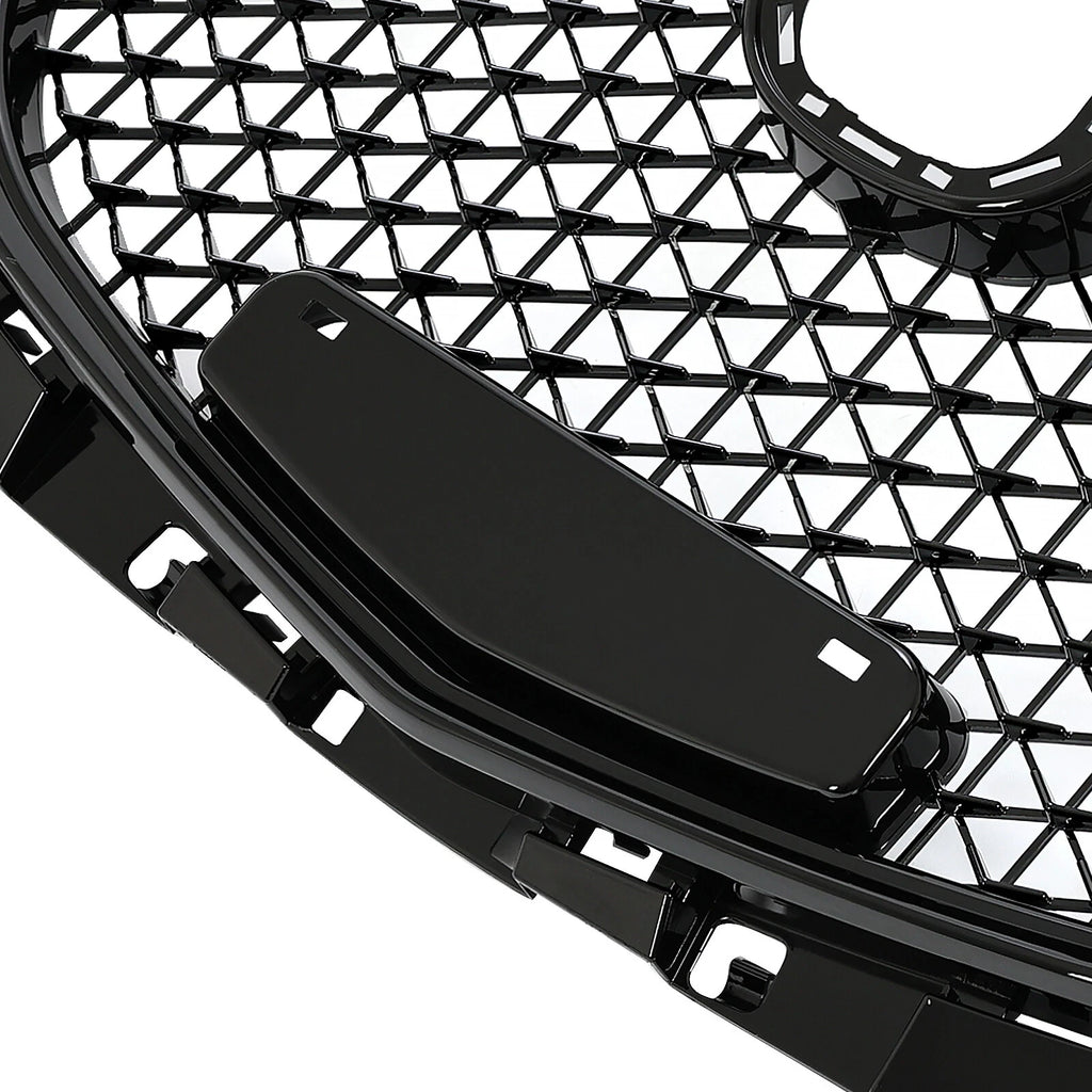 Front Grille Honeycomb Black for Mazda 3 Axela (2014–2016) Sedan & Hatchback