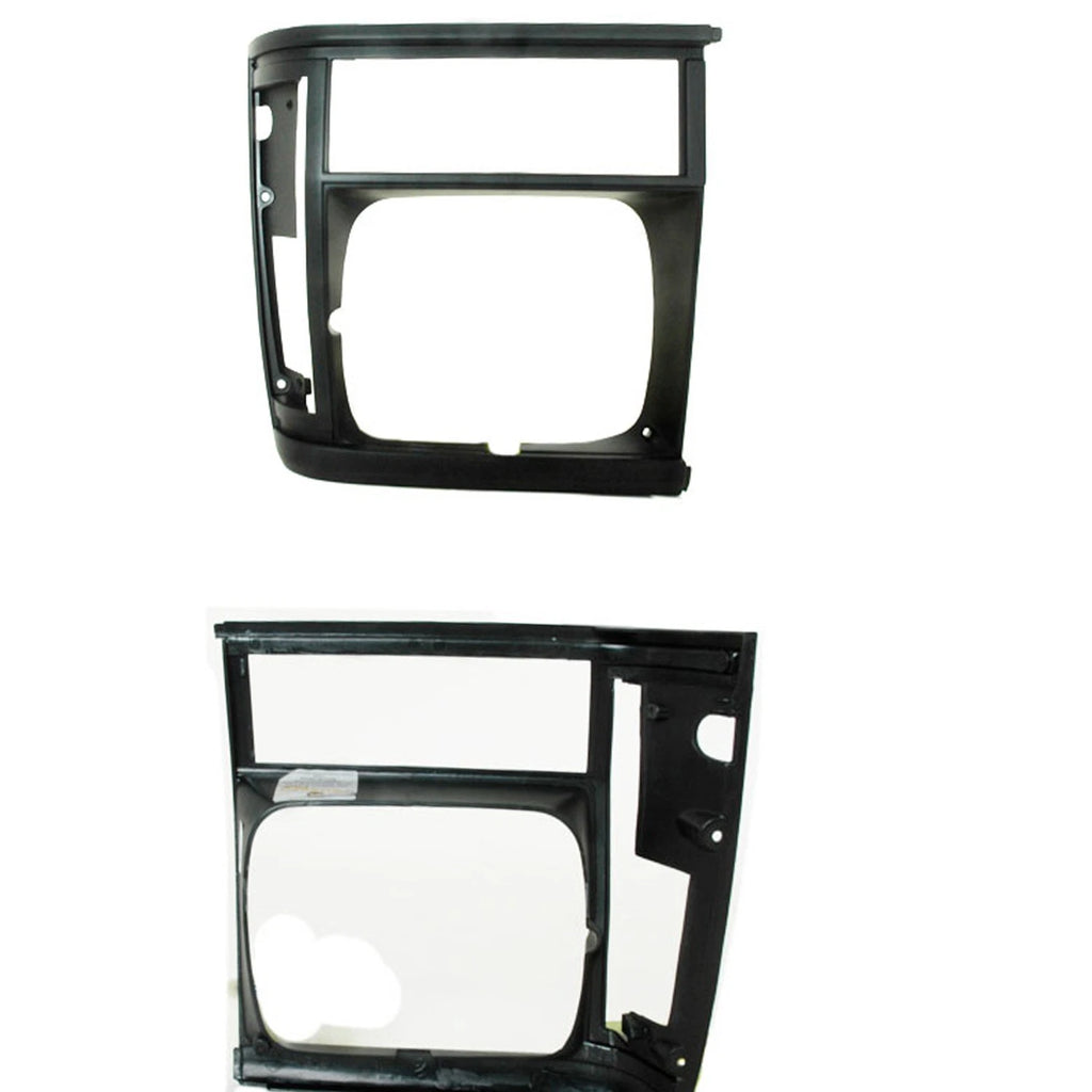 Replacement Black Ready to Paint Plastic Driver Side Head Light Door for Jeep