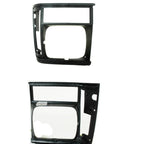 Replacement Black Ready to Paint Plastic Driver Side Head Light Door for Jeep
