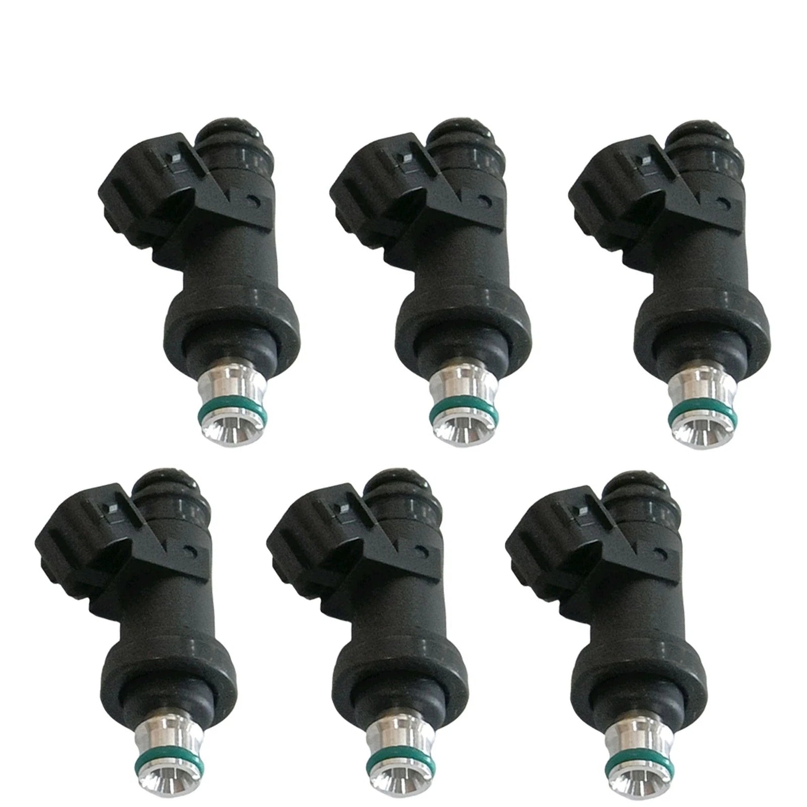 Set of 6 Fuel Injectors for Acura TL CL MDX Honda Odyssey Pilot (2000–2004)