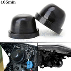 Dustproof Housing Seal Caps for HID Headlight Install Kit (105mm)