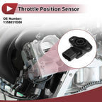 Throttle Position Sensor for Suzuki ATV Kingquad (2005–2017) No.1358031G00
