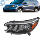 Halogen Front Headlights for Honda CR-V (2012–2014) Black Housing