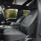 Full Set Leather Car Seat Covers for Ford F-150 Crew Cab (2015–2024) Waterproof