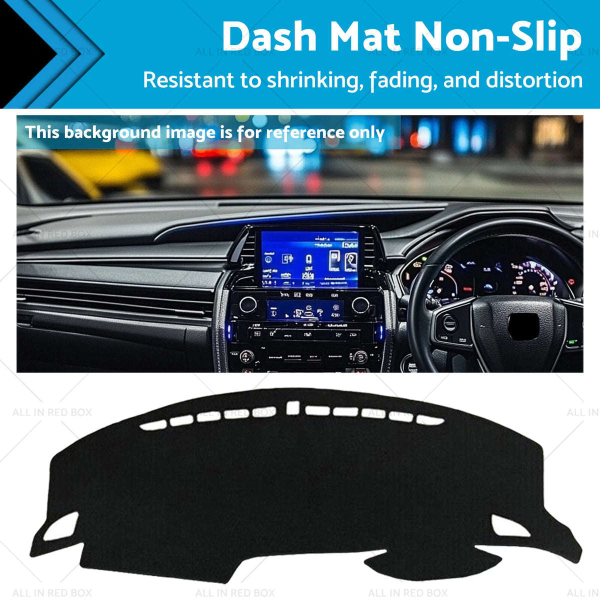 Non-Slip Dash Mat for Honda Civic 10th Gen (2016–2021)