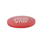 Push Button Cover for Toyota Tacoma, Yaris, Camry, Prius (2016–2023) Red