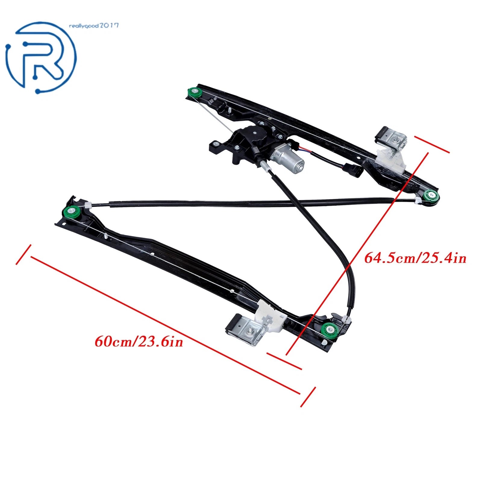 Front Right Electric Window Actuator for GMC Envoy, Chevy Trailblazer (2002–2009)