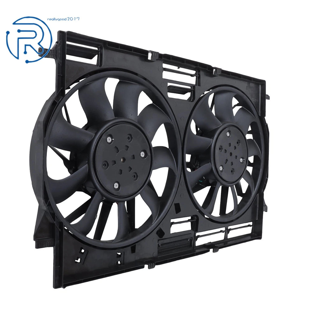 Radiator Cooling Fan Assembly with Brushless Motor for Audi Q7 (2017–2019)