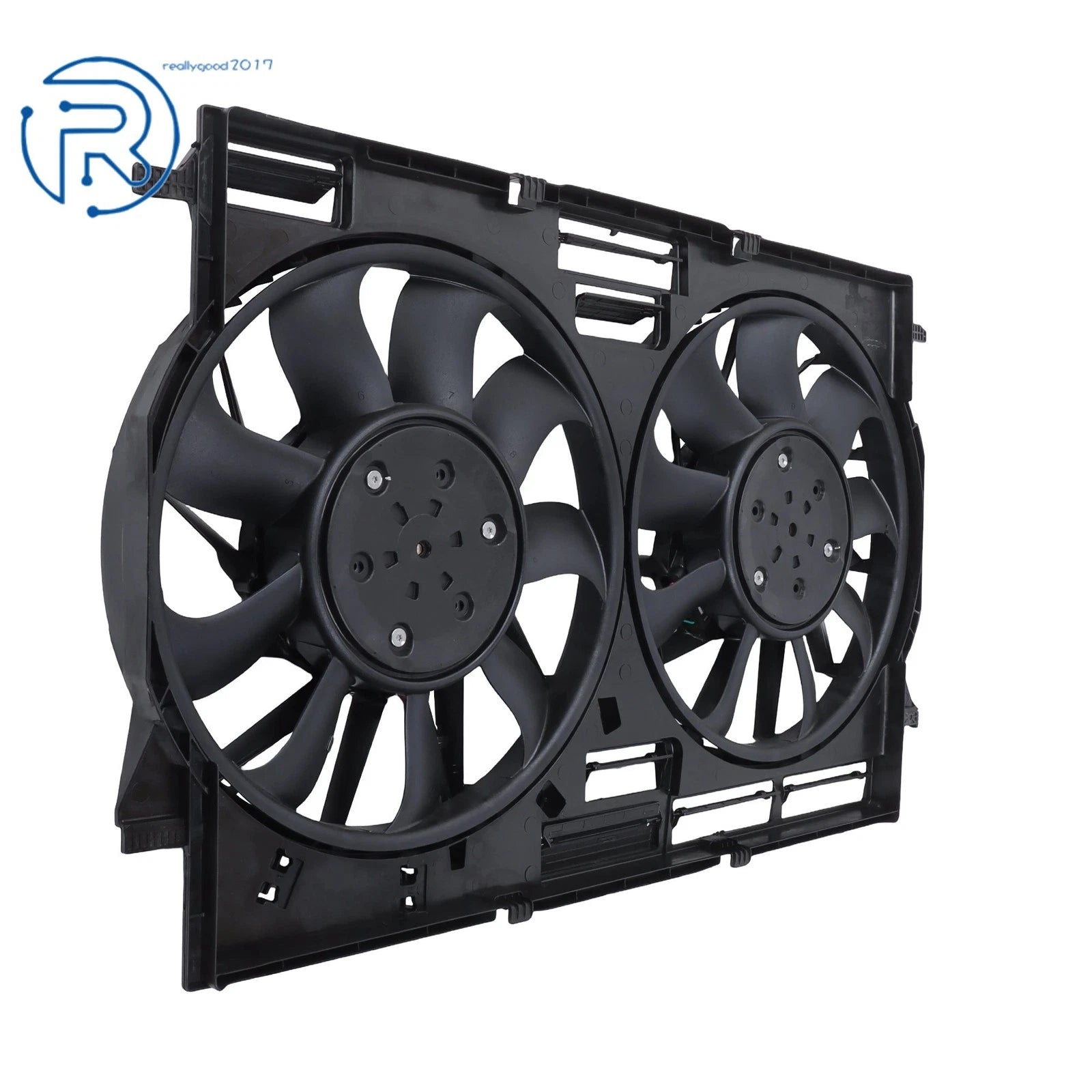 Radiator Cooling Fan Assembly with Brushless Motor for Audi Q7 (2017–2019)