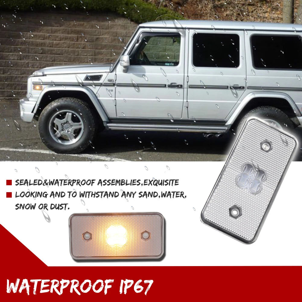 Set of 2 Front Side Marker Lamps for Mercedes-Benz G-Class (W463)