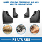 Mud Flap Splash Guard for Subaru Forester (2019–2021)