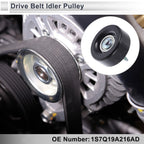 Drive Belt Idler Pulley for Ford Mondeo (2000–2015) 1S7Q19A216AD/1S7Q19A216AB