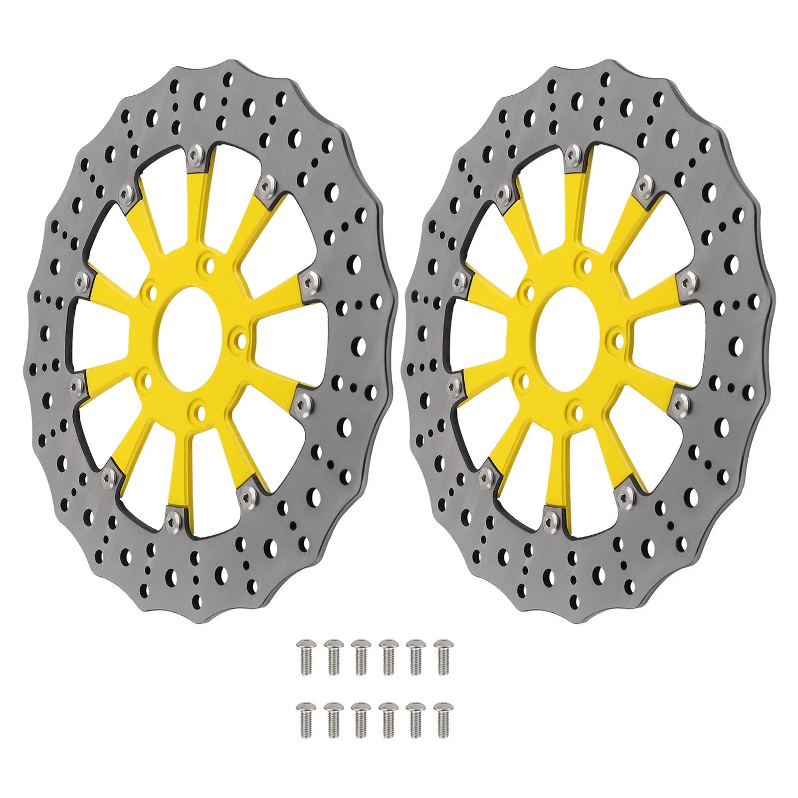 2X Front Disc Brake Rotors for Harley-Davidson Sportster (2014–2024)