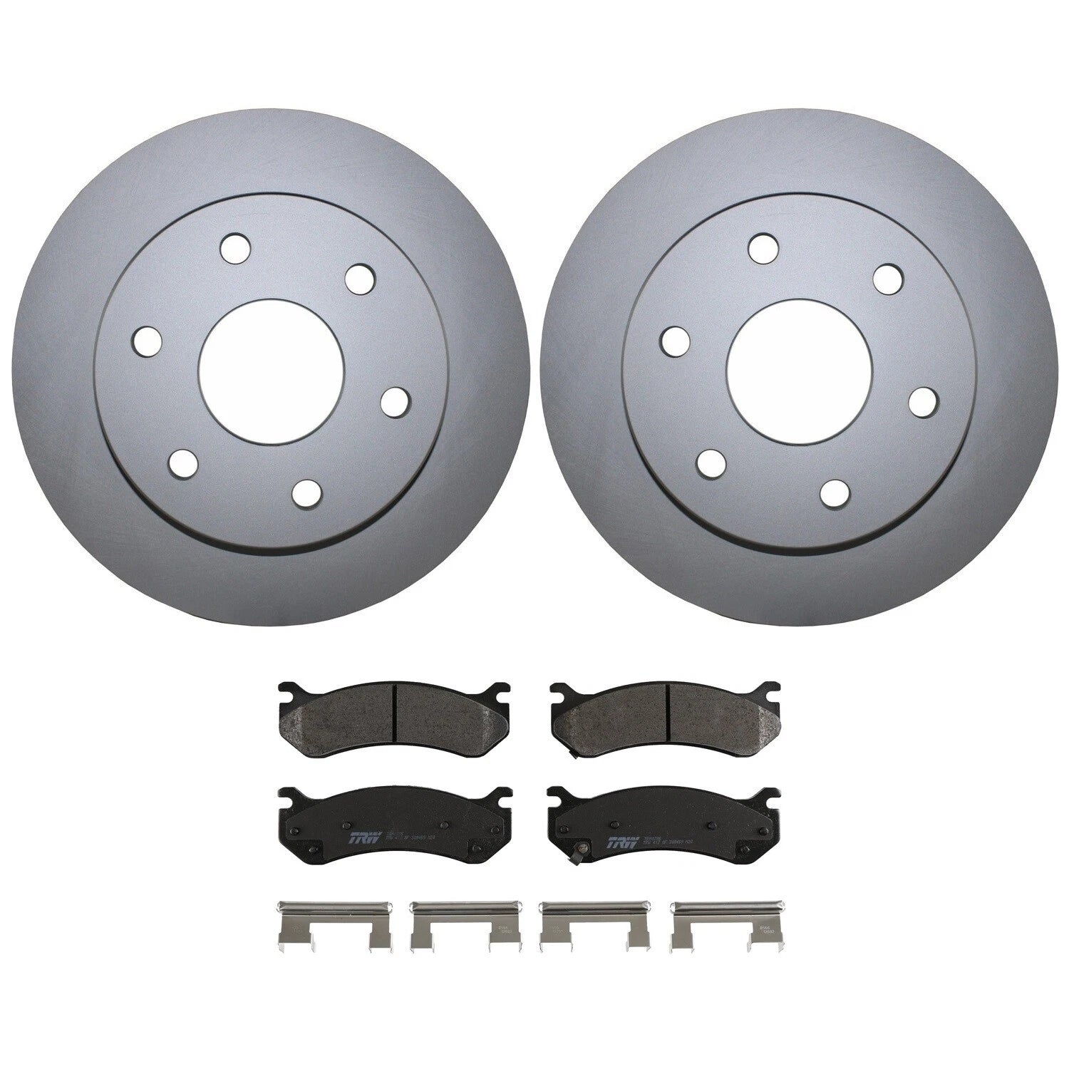 Front Brake Kit 305mm Rotors & TRW Pro Metallic Pads for Cadillac Chevrolet GMC