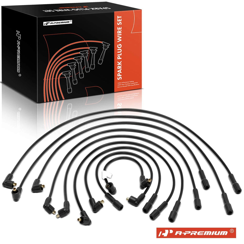 9x Spark Plug Wire Set for Buick Century Regal Riviera Electra Apollo (1982–1999)