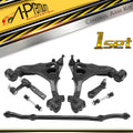 Set of 7 Control Arm Ball Joints & Idler Arms for Ford Lincoln