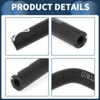 Radiator Hose for Audi A4 S4 (1999–2005) No. 078121188B Black 1 Pc