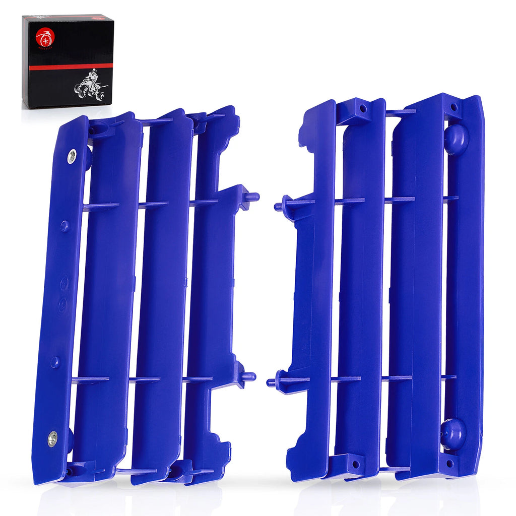 2 Pcs Radiator Guards Grill for Yamaha YZ125 YZ250 (2006–2021) Blue