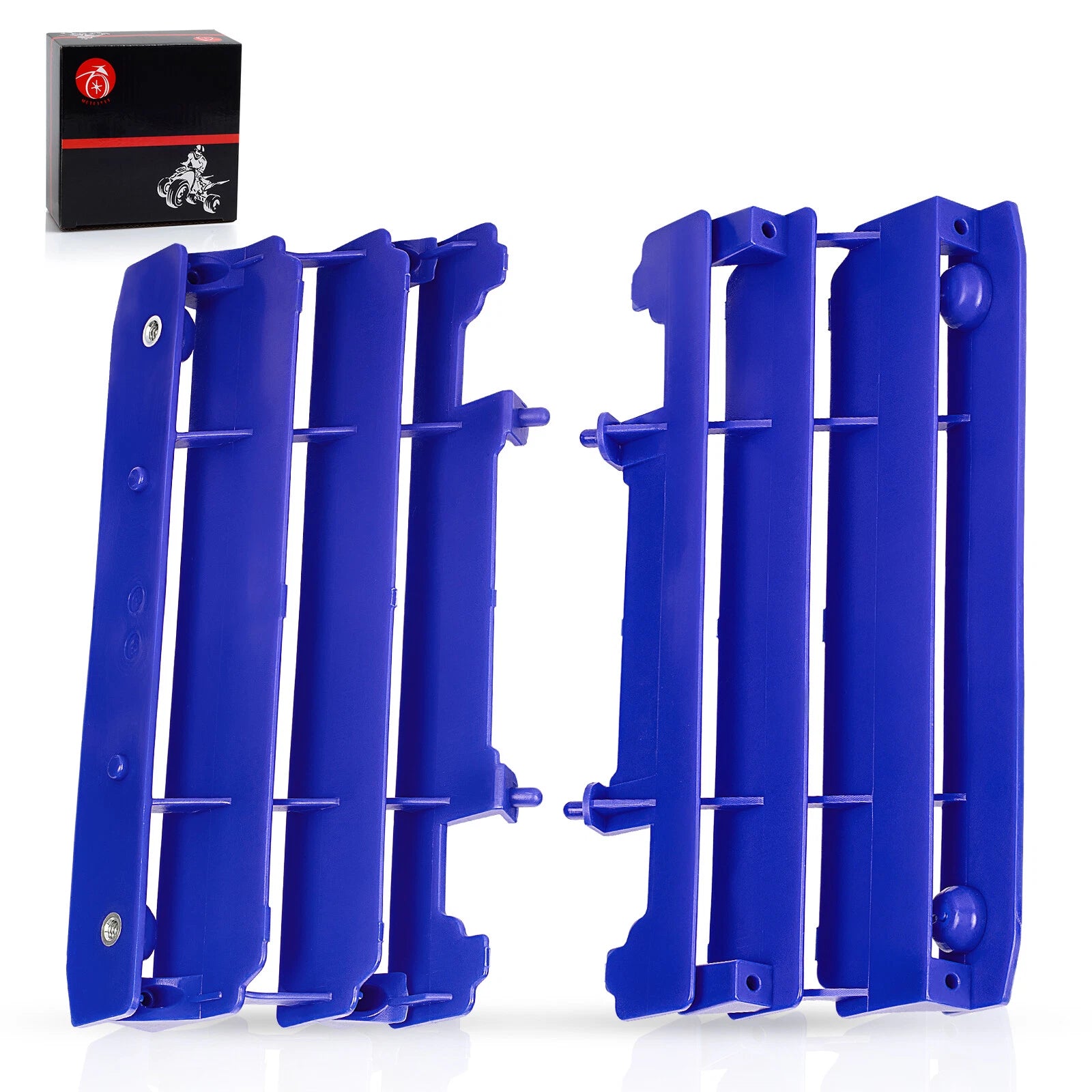 2 Pcs Radiator Guards Grill for Yamaha YZ125 YZ250 (2006–2021) Blue