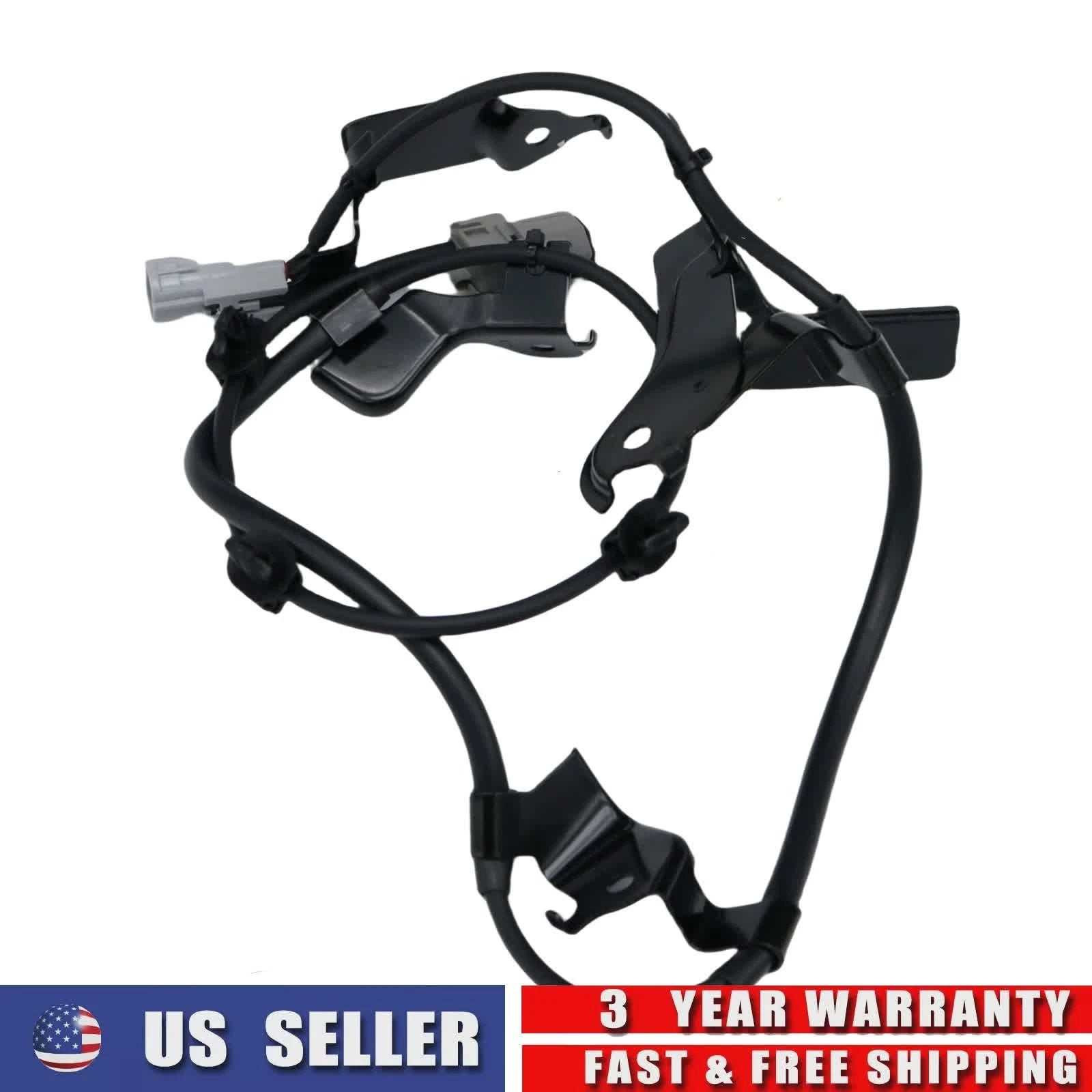 Set of 2 Front ABS Wheel Speed Sensor Wire Harness for Toyota Sequoia Tundra (2000–2023)