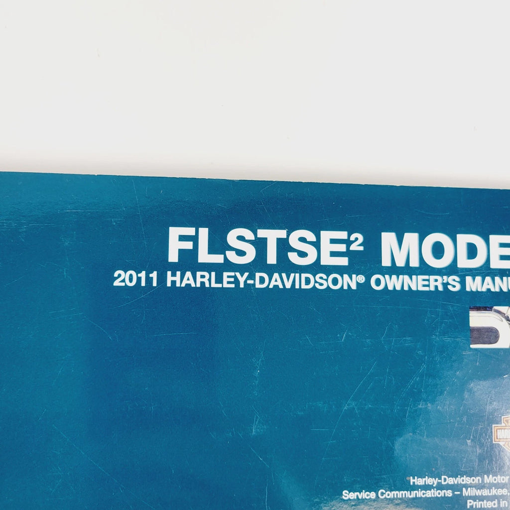 Owners Manual for Harley CVO Softail FLSTE2 (2011) 99397-11